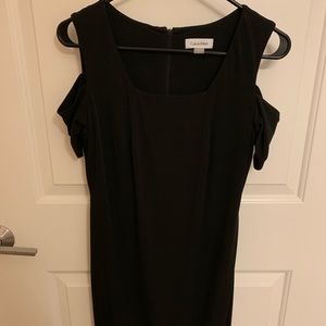Calvin Klein cold shoulder dress